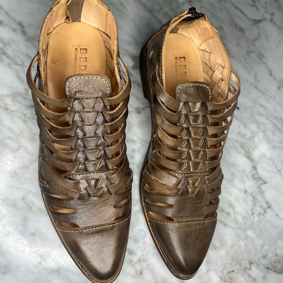 Bed Stu Las Cruces Shoe Woven Leather 7.5 - Picture 5 of 12